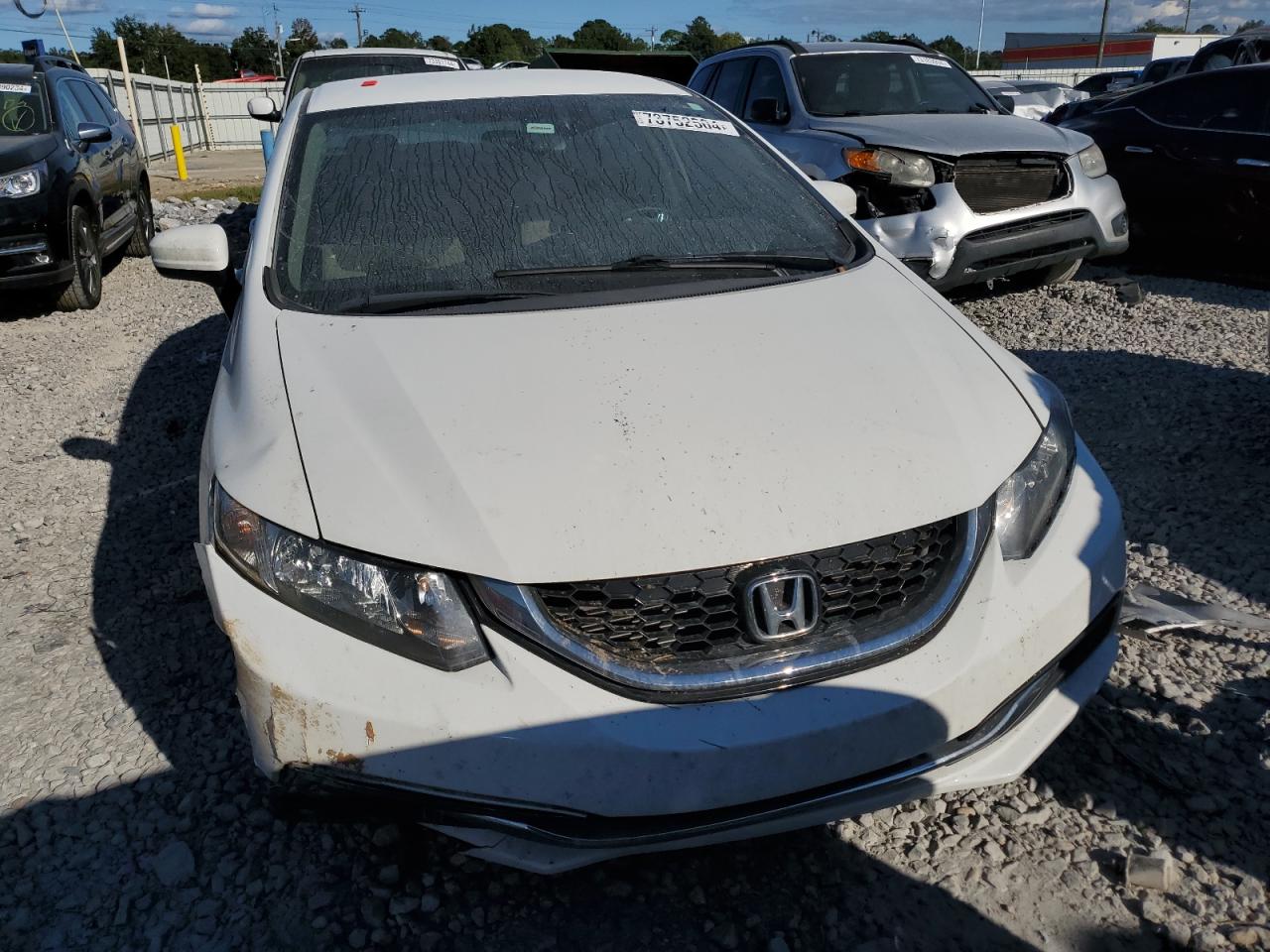 2015 Honda Civic VIN 19XFB2F57FE229651 Copart auction photo, all over damage thumbnail 5