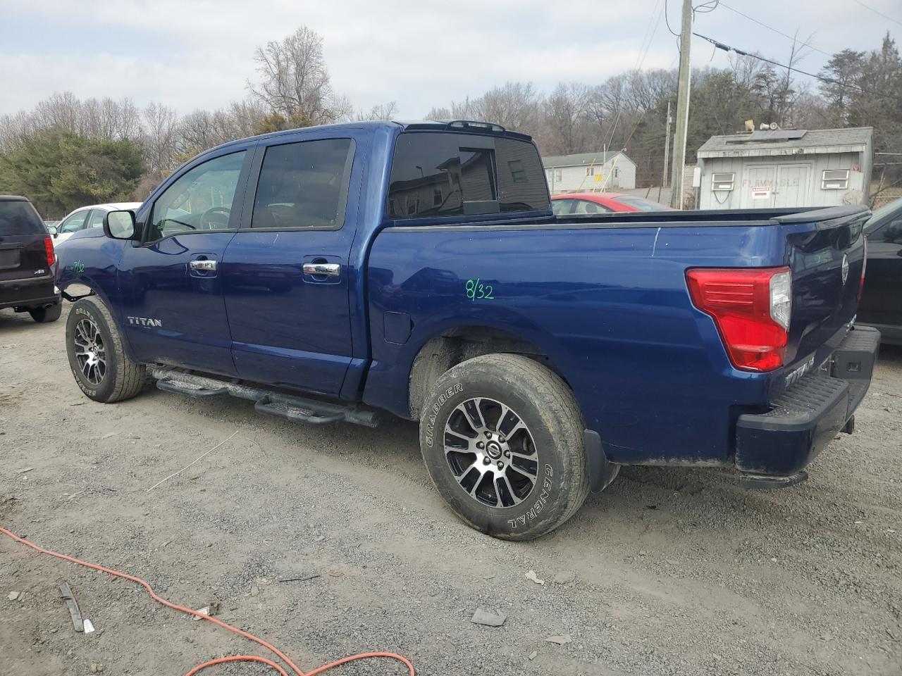 2021 Nissan Titan VIN 1N6AA1EDXMN502930 Copart auction photo, front end / minor dent/scratches damage thumbnail 2