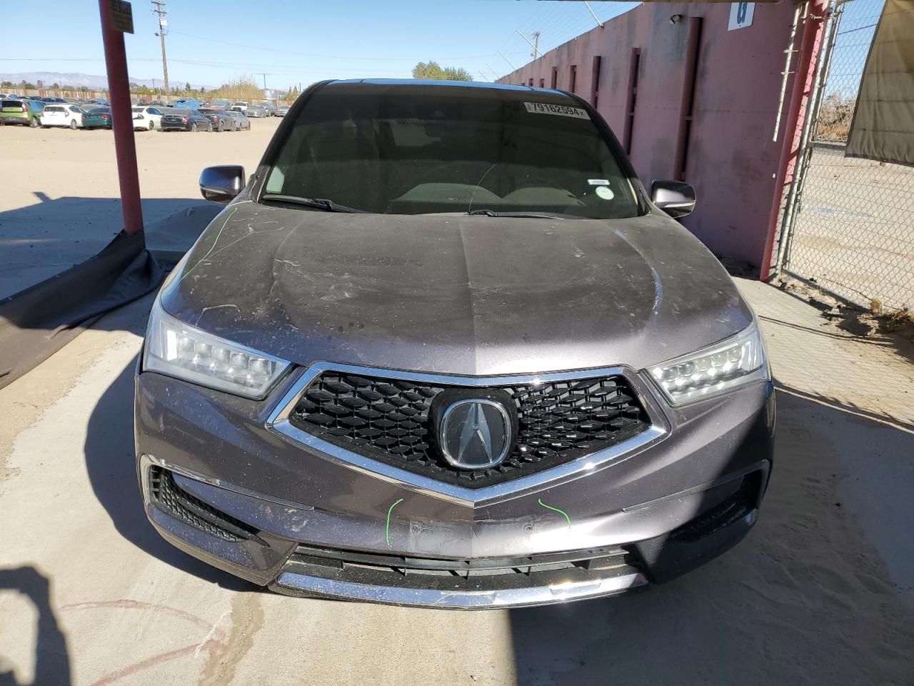 2019 Acura MDX VIN 5J8YD4H35KL001595 Copart auction photo, side damage thumbnail 5