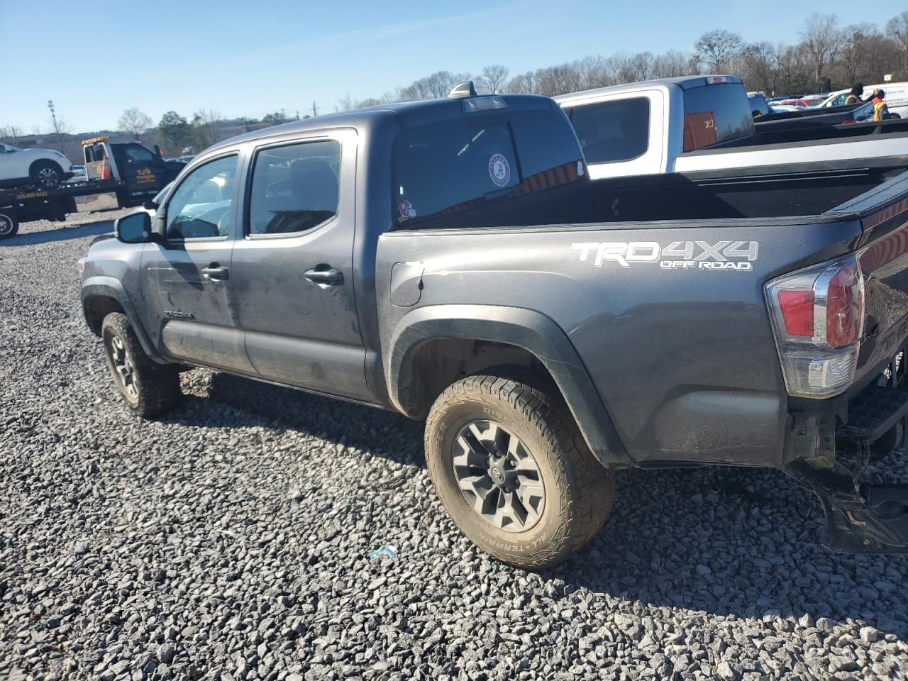 2020 Toyota Tacoma VIN 5TFCZ5AN5LX230848 Copart auction photo, all over damage thumbnail 2