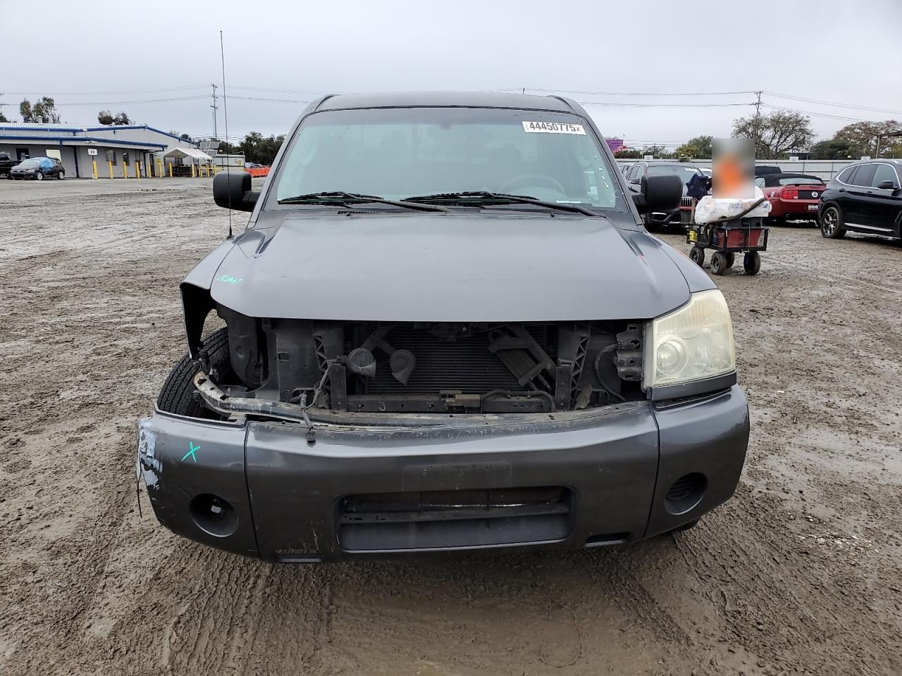 2006 Nissan Titan VIN 1N6AA06A66N528104 Copart auction photo, front end damage thumbnail 5