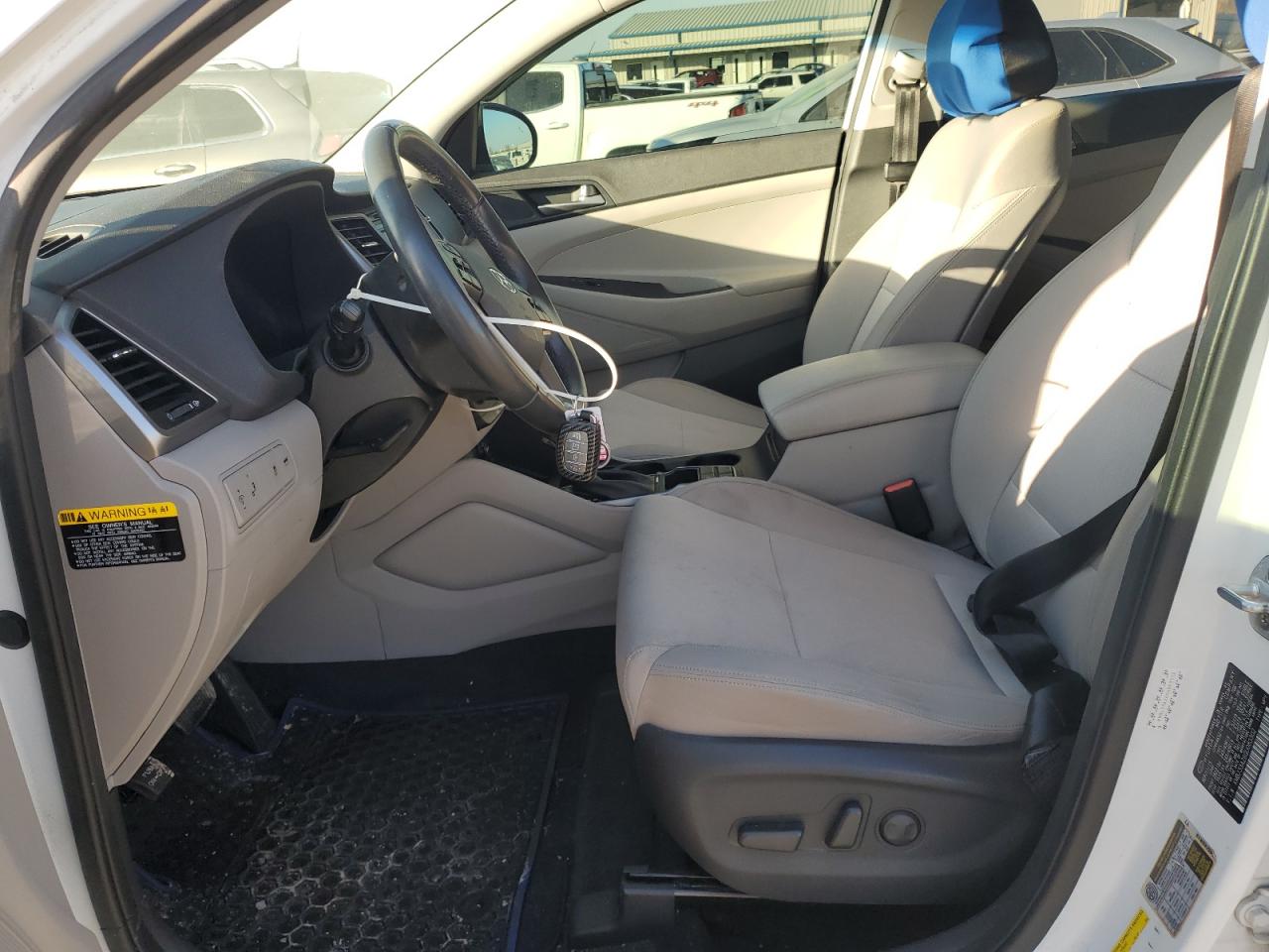 2016 Hyundai Tucson VIN KM8J33A26GU083302 Copart auction photo, side damage thumbnail 7