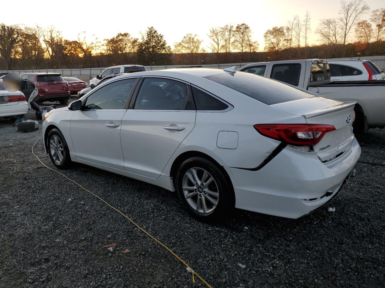 2017 Hyundai Sonata VIN 5NPE24AF4HH516743 Copart auction photo, rear end damage thumbnail 2