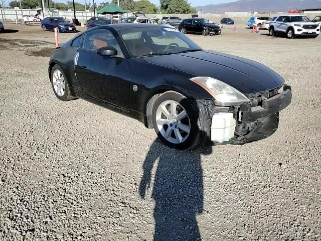 2004 Nissan 350Z VIN JN1AZ34EX4T051630 Copart auction photo, front end / rear end damage thumbnail 11