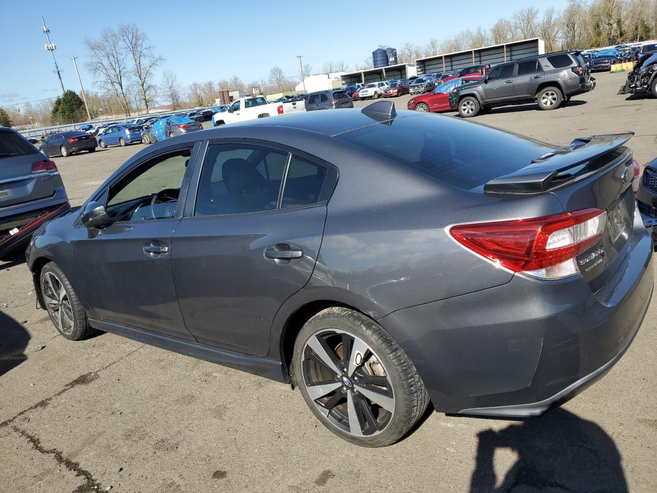 2019 Subaru Impreza VIN 4S3GKAM61K3619348 Copart auction photo, front end / mechanical damage thumbnail 2