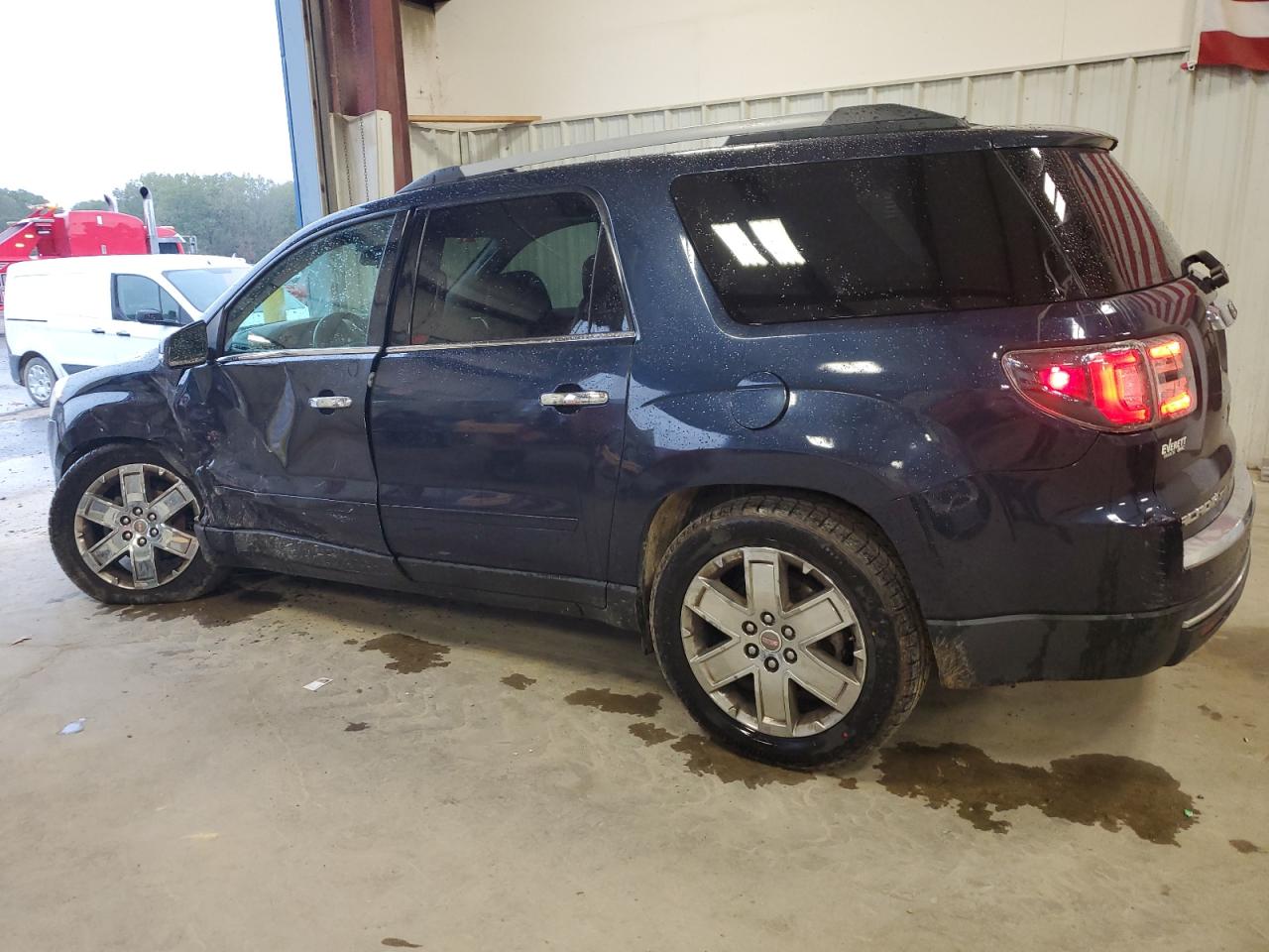 2017 GMC Acadia VIN 1GKKVSKD7HJ233809 Copart auction photo, front end / side damage thumbnail 2