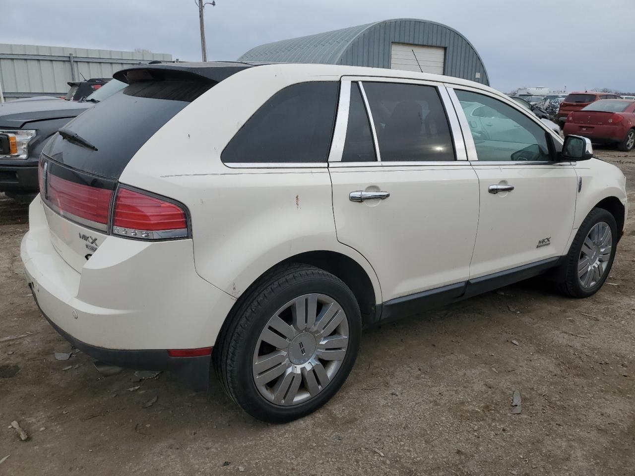 2008 Lincoln MKX VIN 2LMDU88C78BJ01856 Copart auction photo, front end / rear end damage thumbnail 3