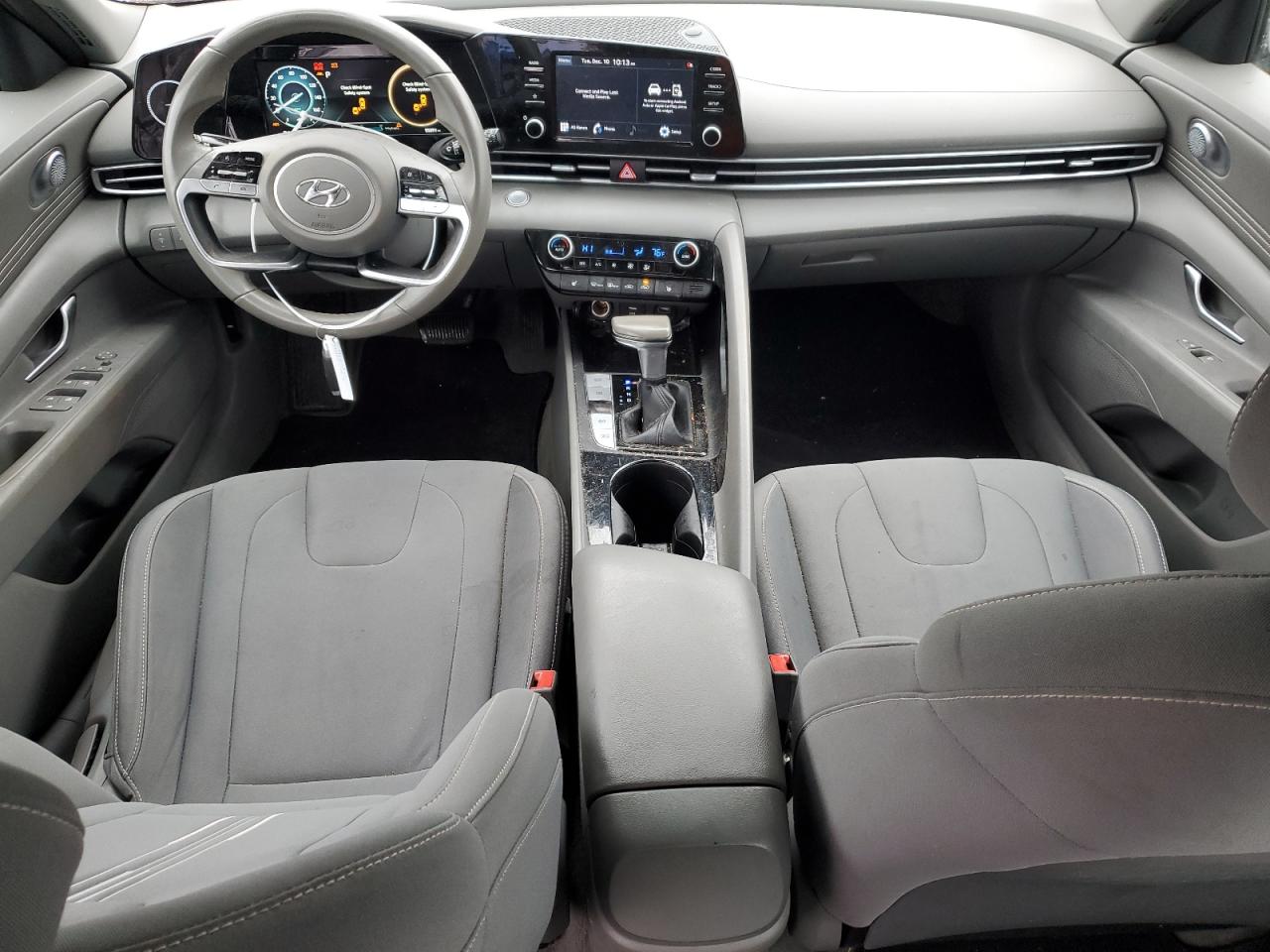 2021 Hyundai Elantra VIN 5NPLS4AG3MH028507 Copart auction photo, front end / minor dent/scratches damage thumbnail 8