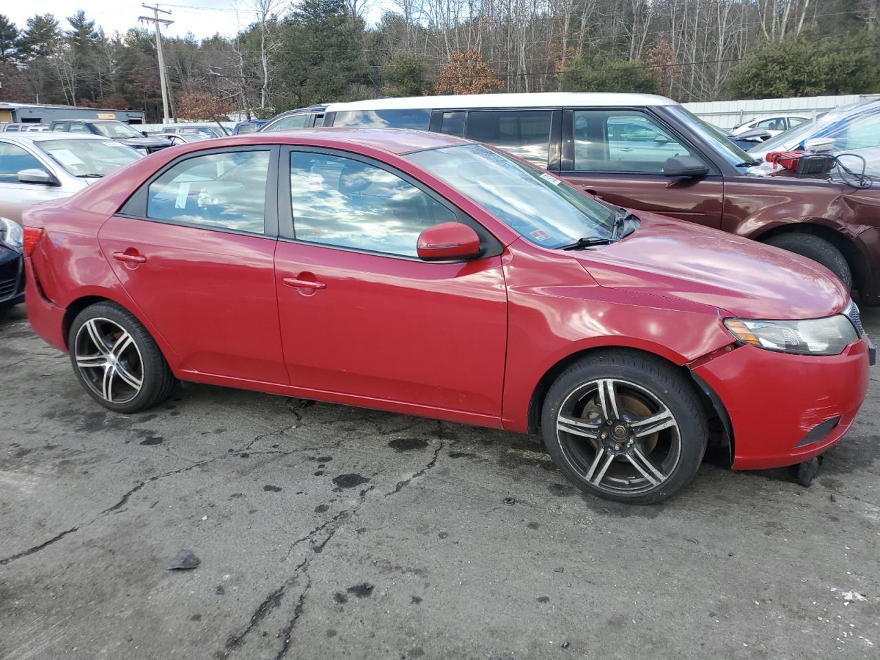 2013 KIA Forte VIN KNAFU4A24D5731994 Copart auction photo, front end / rear end damage thumbnail 4