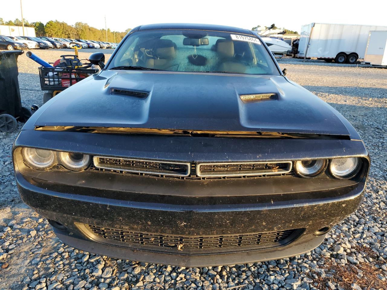 2019 Dodge Challenger VIN 2C3CDZAGXKH727814 Copart auction photo, side damage thumbnail 5
