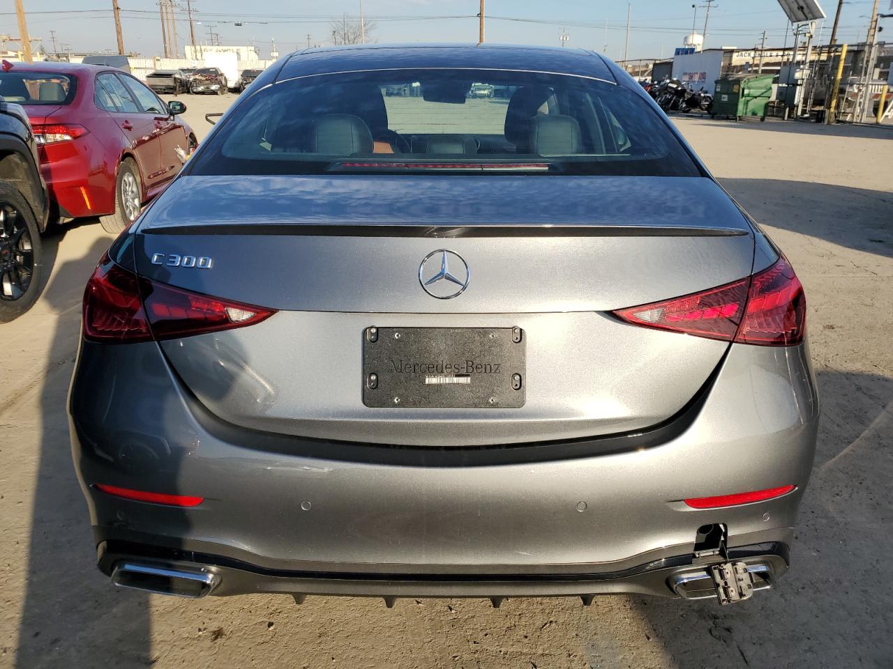 2024 Mercedes-Benz C-klasse VIN W1KAF4GB4RR198551 Copart auction photo, side / front end damage thumbnail 6