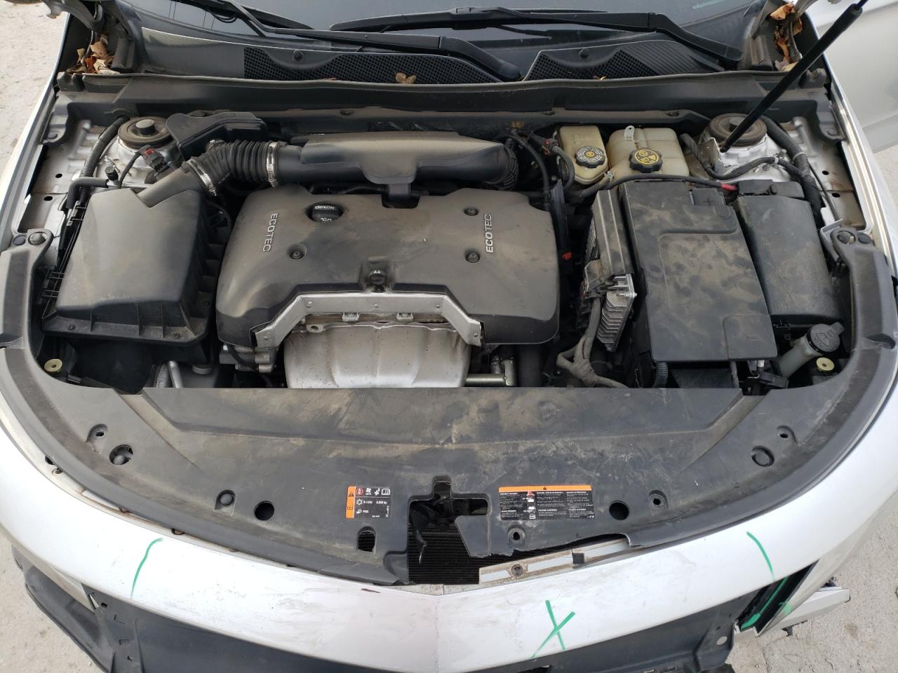 2016 Chevrolet Impala VIN 2G1105SAXG9192012 Copart auction photo, front end damage thumbnail 11