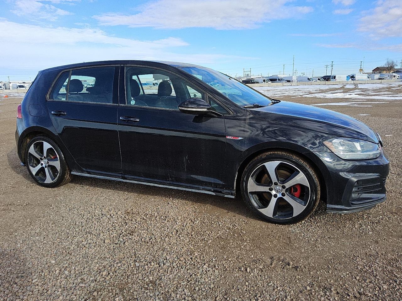 2018 Volkswagen GTI VIN 3VW547AU2JM280830 Copart auction photo, side damage thumbnail 4