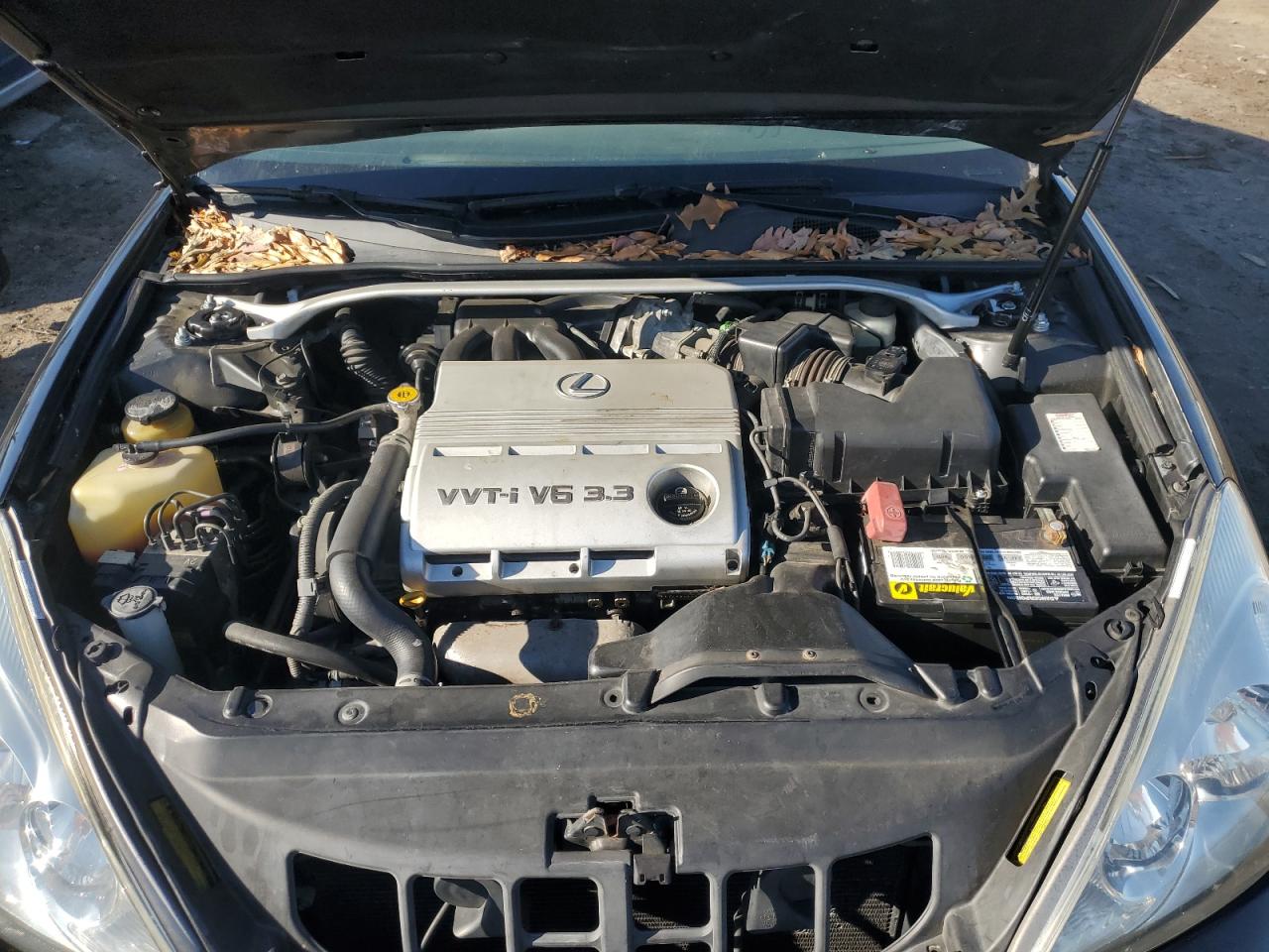 2004 Lexus ES VIN JTHBA30G740017421 Copart auction photo, side damage thumbnail 11