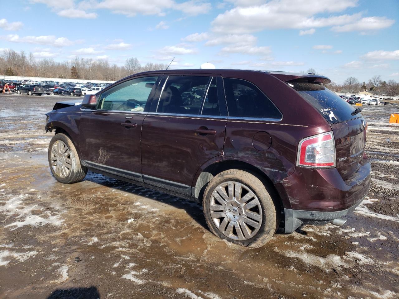 2010 Ford Edge VIN 2FMDK4KC0ABB55881 Copart auction photo, front end / rear end damage thumbnail 2