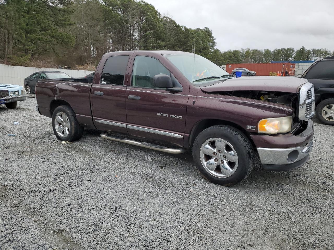 2004 Dodge RAM VIN 1D7HA18D54S753357 Copart auction photo, all over damage thumbnail 4