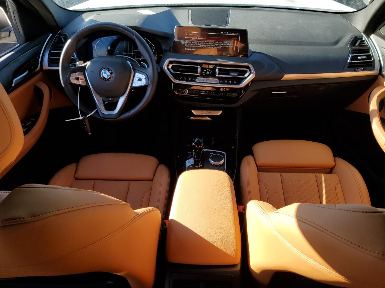 2024 BMW X3 VIN WBX57DP00RN254325 Copart auction photo, front end / side damage thumbnail 8