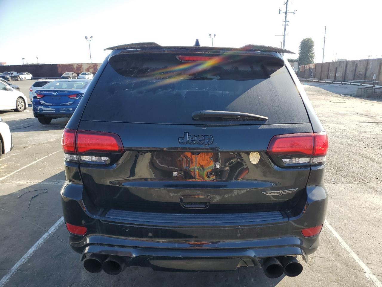 2020 Jeep Grand Cherokee VIN 1C4RJFN9XLC366324 Copart auction photo, vandalism damage thumbnail 6