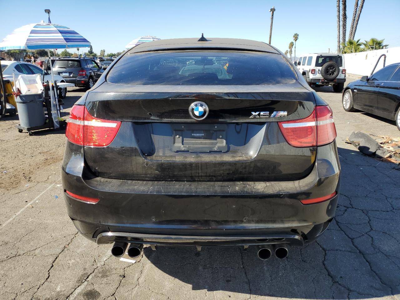 2012 BMW X6 VIN 5YMGZ0C55CLK14956 Copart auction photo, front end / minor dent/scratches damage thumbnail 6