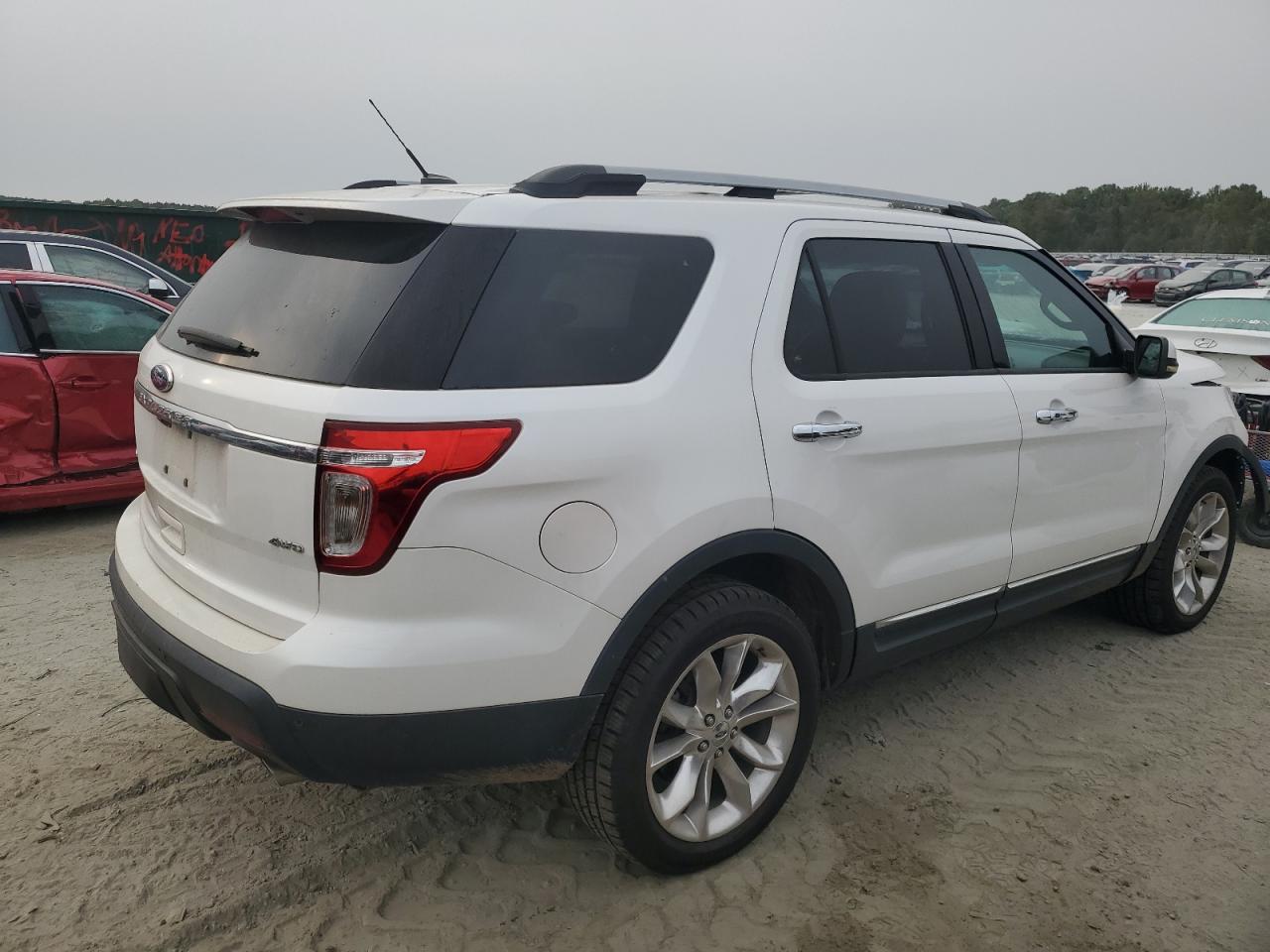 2011 Ford Explorer VIN 1FMHK8F89BGA09116 Copart auction photo, front end damage thumbnail 3