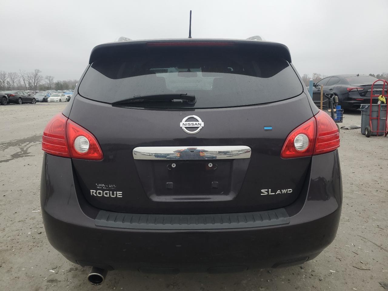 2013 Nissan Rogue VIN JN8AS5MV7DW117504 Copart auction photo, side / minor dent/scratches damage thumbnail 6