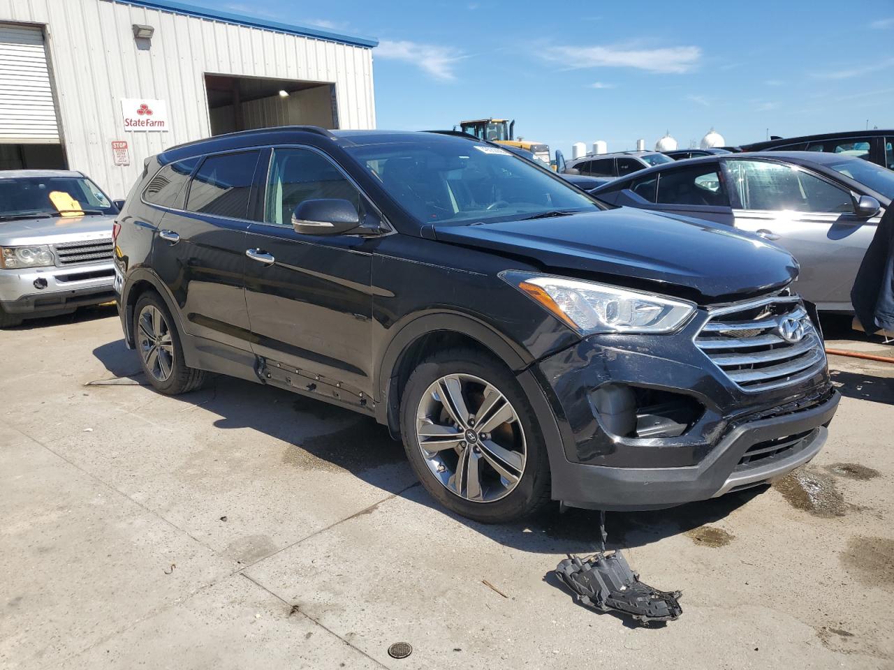 2015 Hyundai Santa Fe VIN KM8SR4HF9FU099395 Copart auction photo, front end damage thumbnail 4