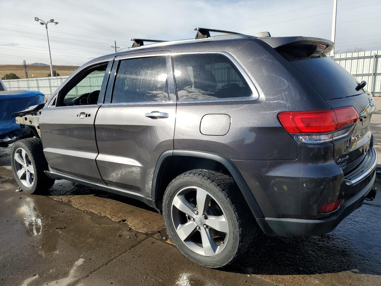 2016 Jeep Grand Cherokee VIN 1C4RJFBG7GC307658 Copart auction photo, front end / side damage thumbnail 2