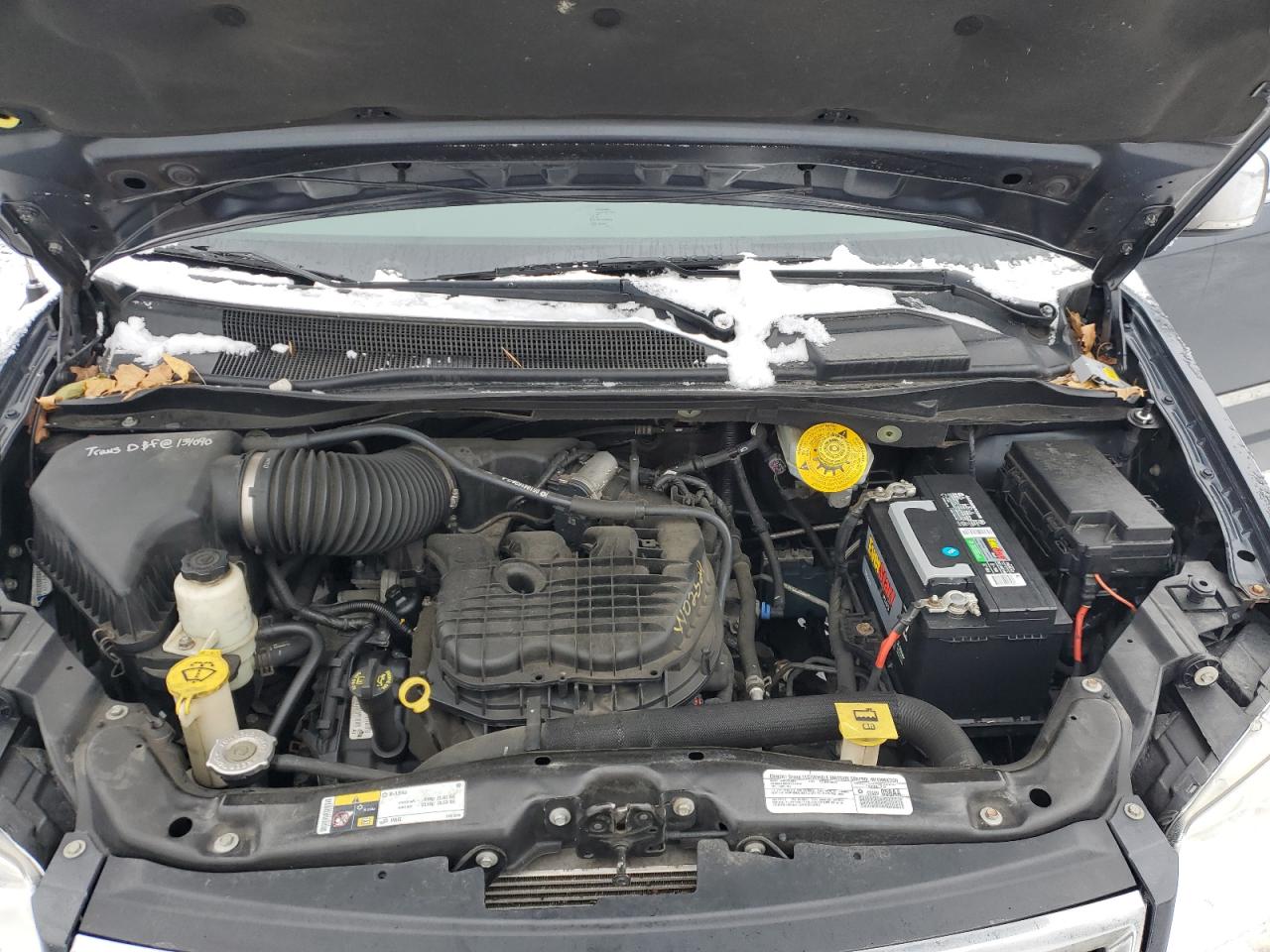 2014 Chrysler Town & Country VIN 2C4RC1CG9ER236902 Copart auction photo, rear end / side damage thumbnail 12