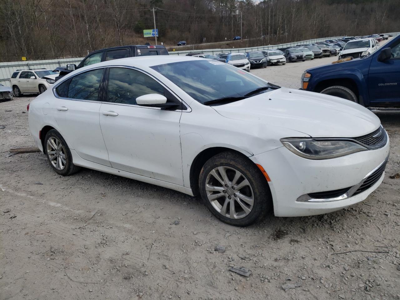 2015 Chrysler 200 VIN 1C3CCCAB8FN586467 Copart auction photo, water/flood damage thumbnail 4