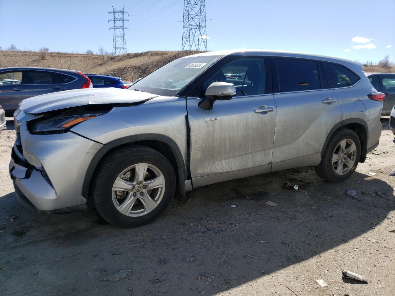 2021 Toyota Highlander VIN 5TDBBRCH3MS037863