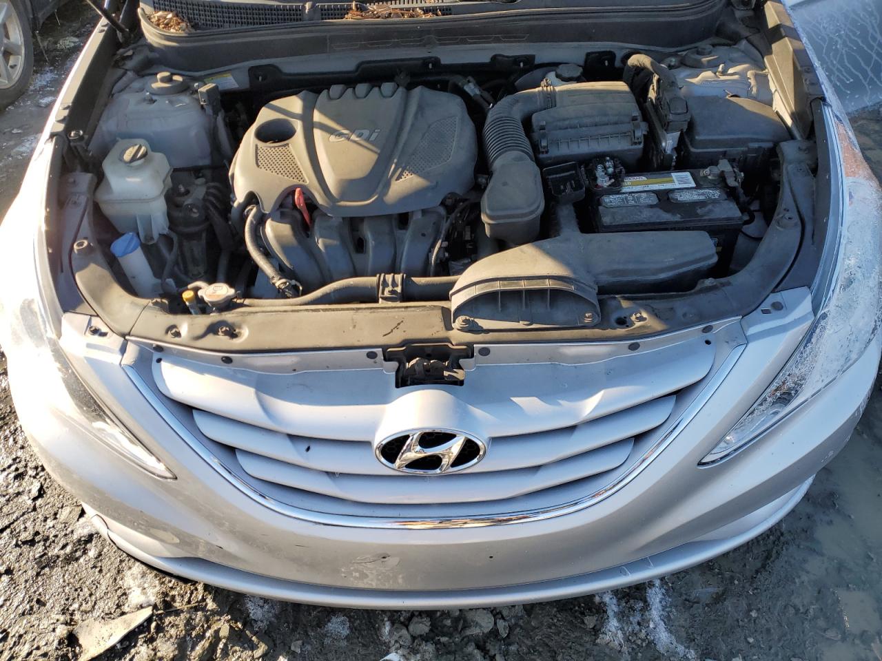 2013 Hyundai Sonata VIN 5NPEB4AC6DH787111 Copart auction photo, vandalism damage thumbnail 11