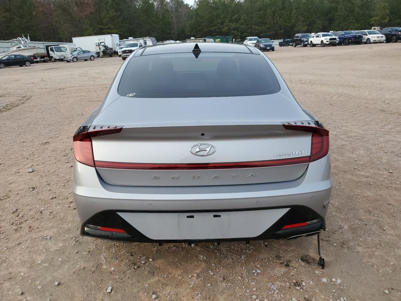 2023 Hyundai Sonata VIN KMHL34J23PA268942 Copart auction photo, all over / undercarriage damage thumbnail 6
