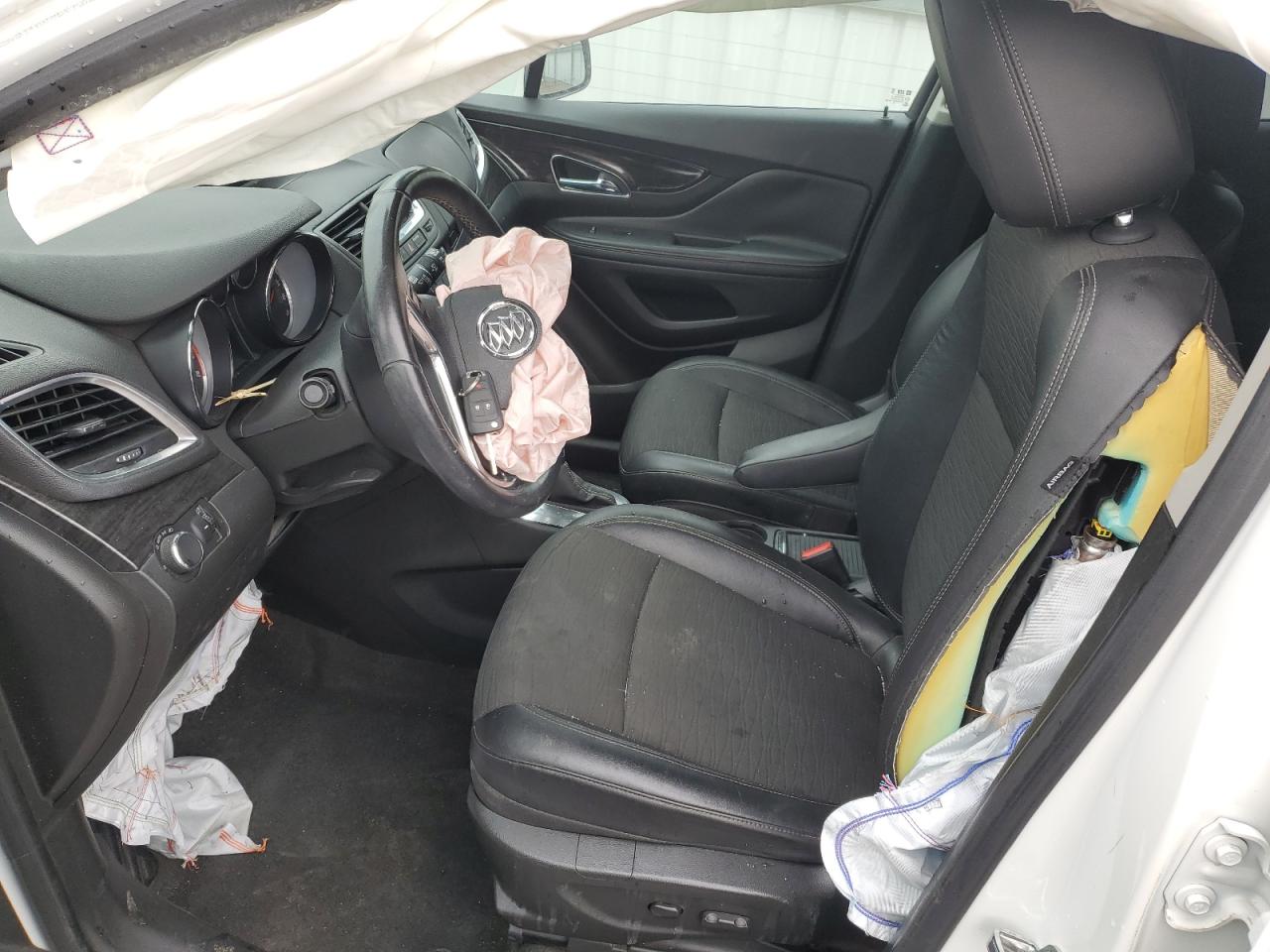 2015 Buick Encore VIN KL4CJASB6FB048088 Copart auction photo, front end / minor dent/scratches damage thumbnail 7