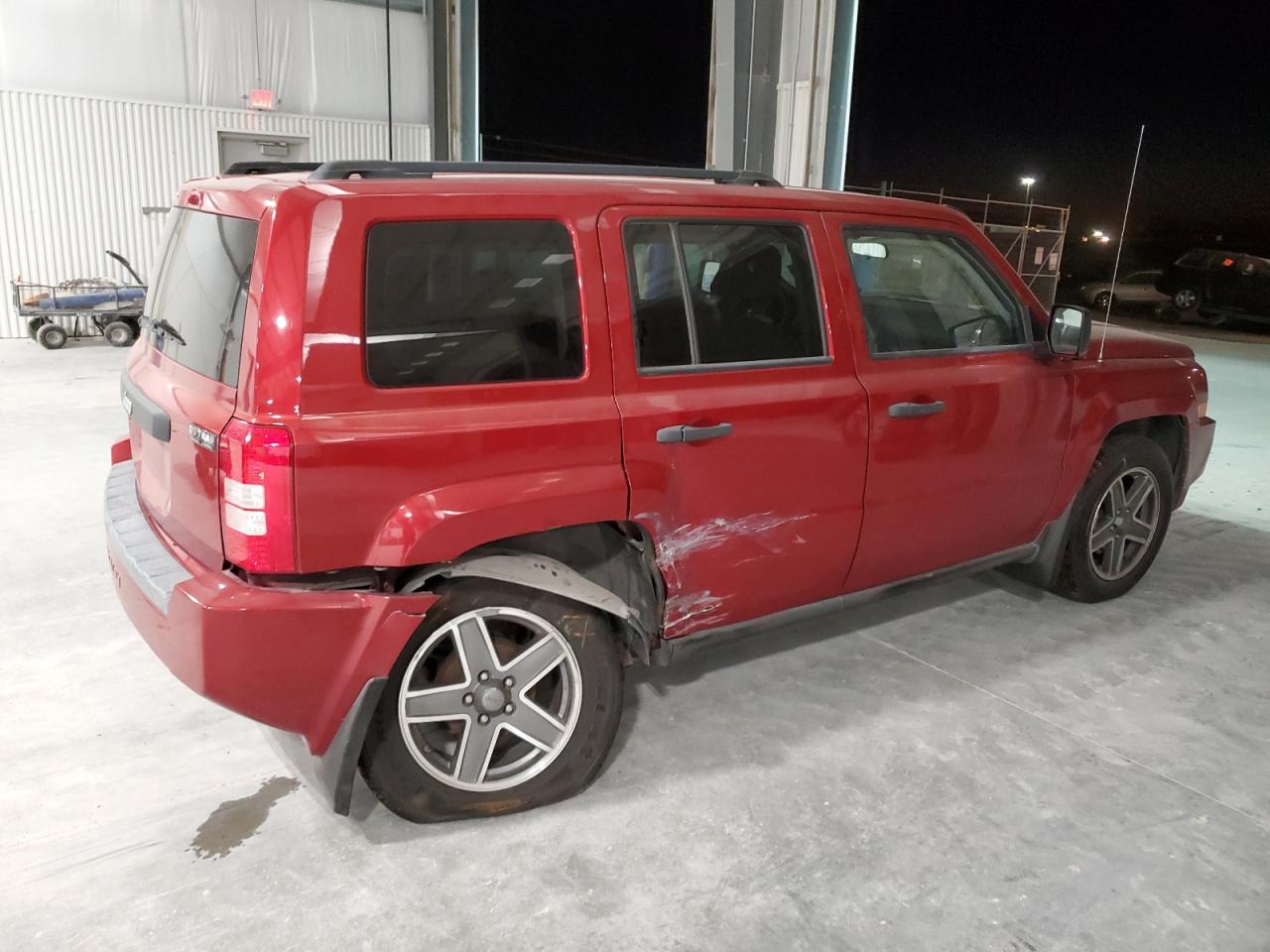 2009 Jeep Liberty (Patriot) VIN 1J4FT28B19D146880 Copart auction photo, side / rear end damage thumbnail 3