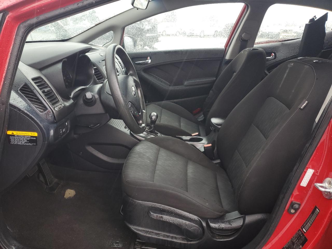 2016 KIA Forte VIN KNAFK4A63G5581132 Copart auction photo, rear end / side damage thumbnail 7