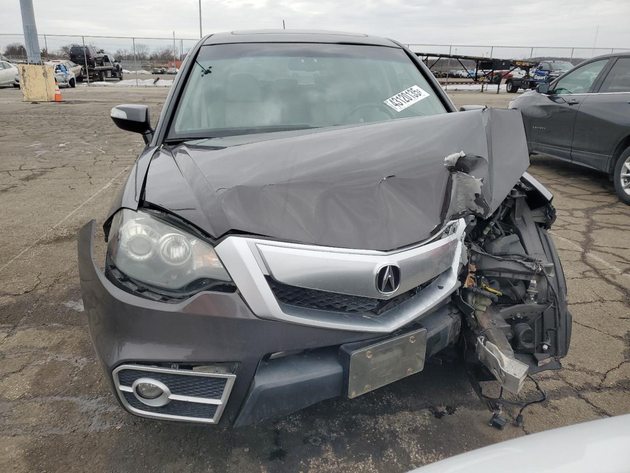 2010 Acura RDX VIN 5J8TB2H52AA000565 Copart auction photo, front end damage thumbnail 5