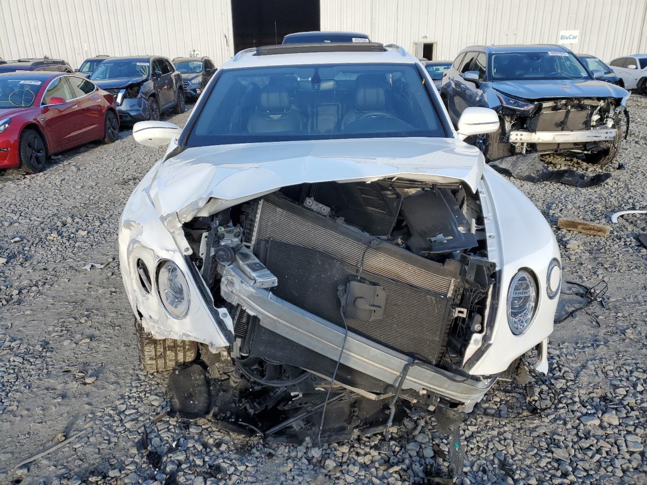 2020 Bentley Bentayga VIN SJAAM2ZV2LC028213 Copart auction photo, front end / rear end damage thumbnail 5