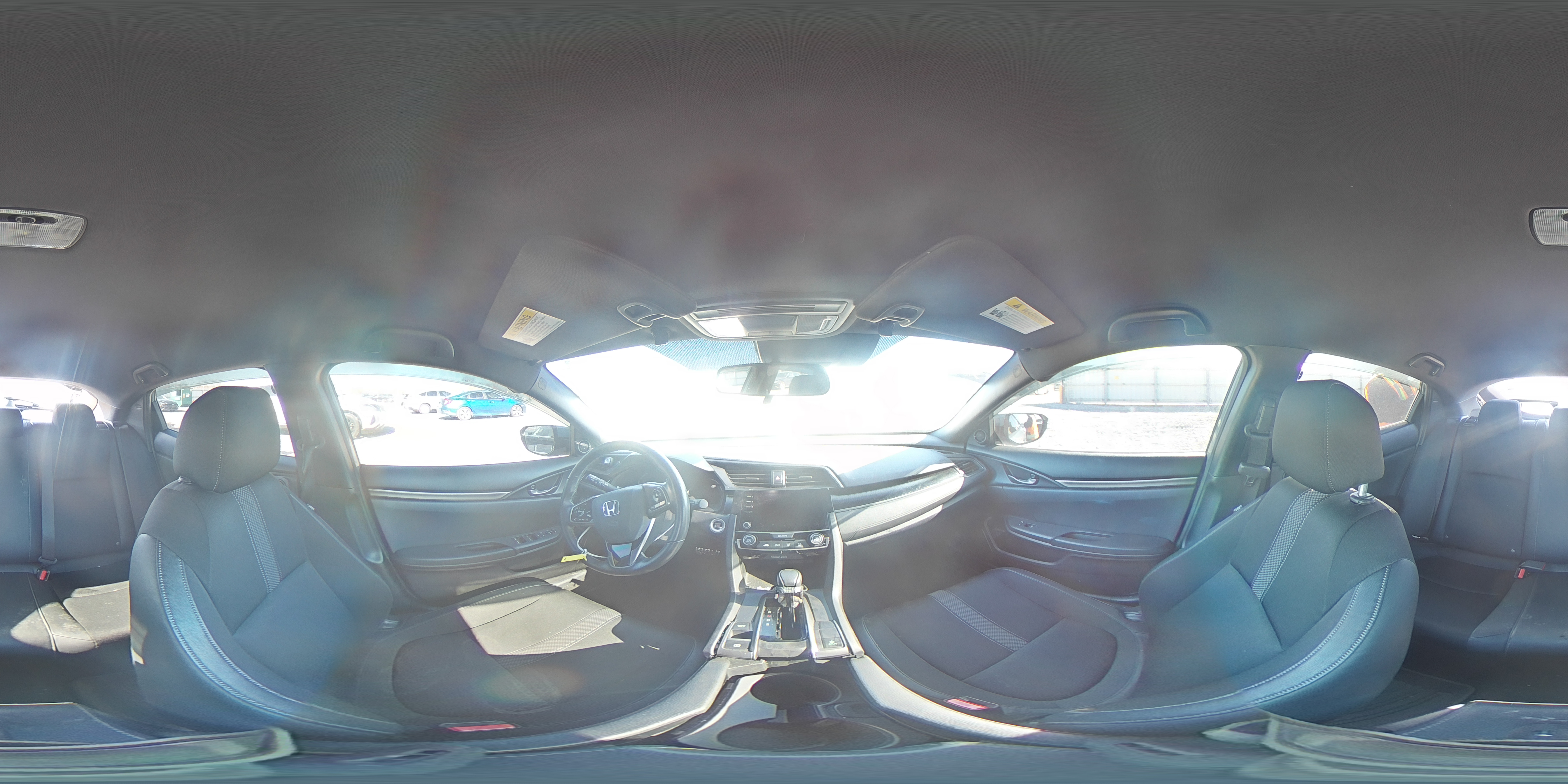 2021 Honda Civic VIN SHHFK7H44MU226102 Copart auction photo, rear end damage thumbnail 13