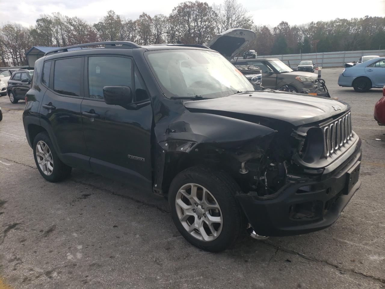 2018 Jeep Renegade VIN ZACCJBBB6JPJ35948 Copart auction photo, front end / minor dent/scratches damage thumbnail 4