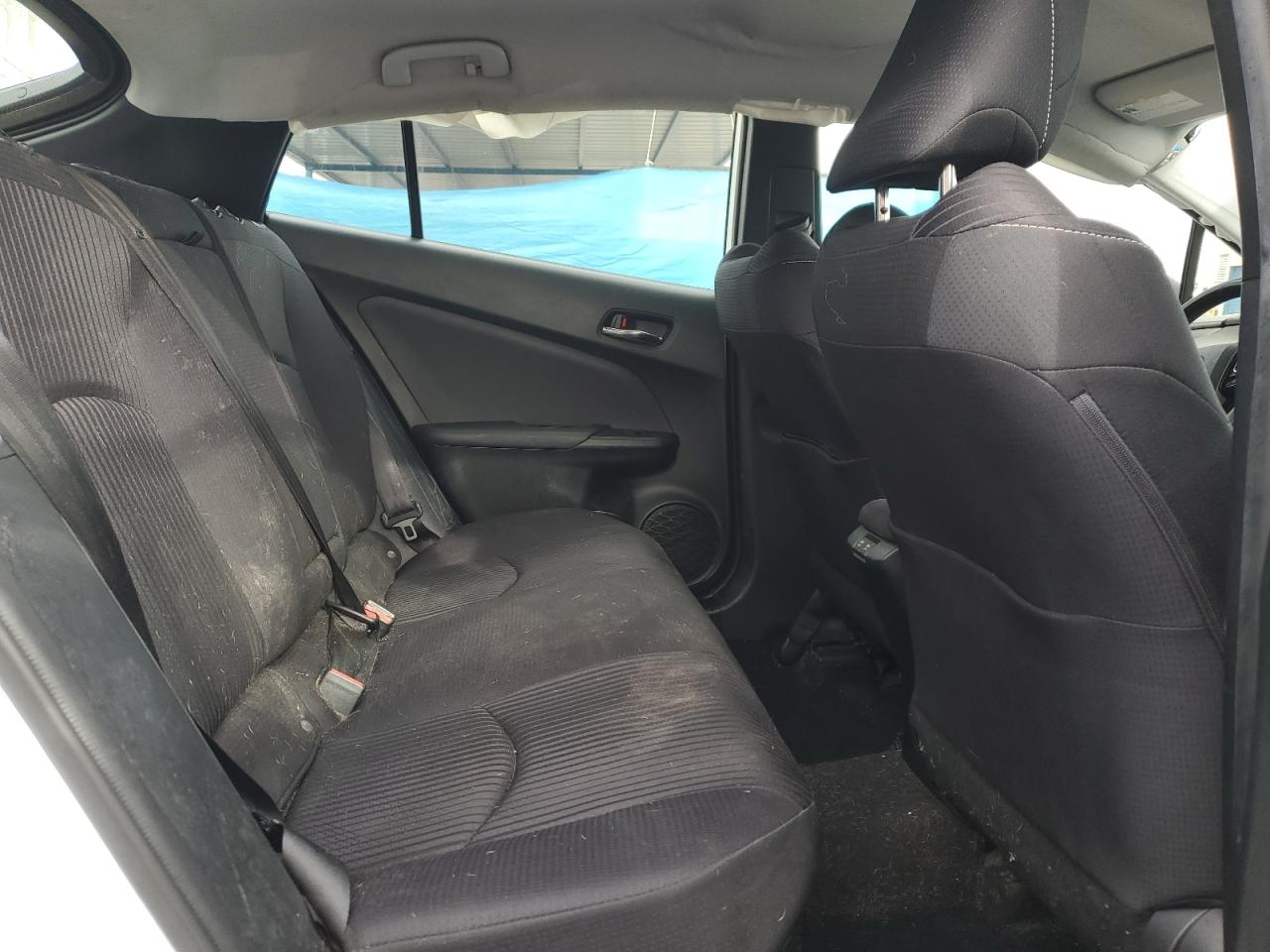 2021 Toyota Prius VIN JTDKAMFP1M3186458 Copart auction photo, front end / side damage thumbnail 10