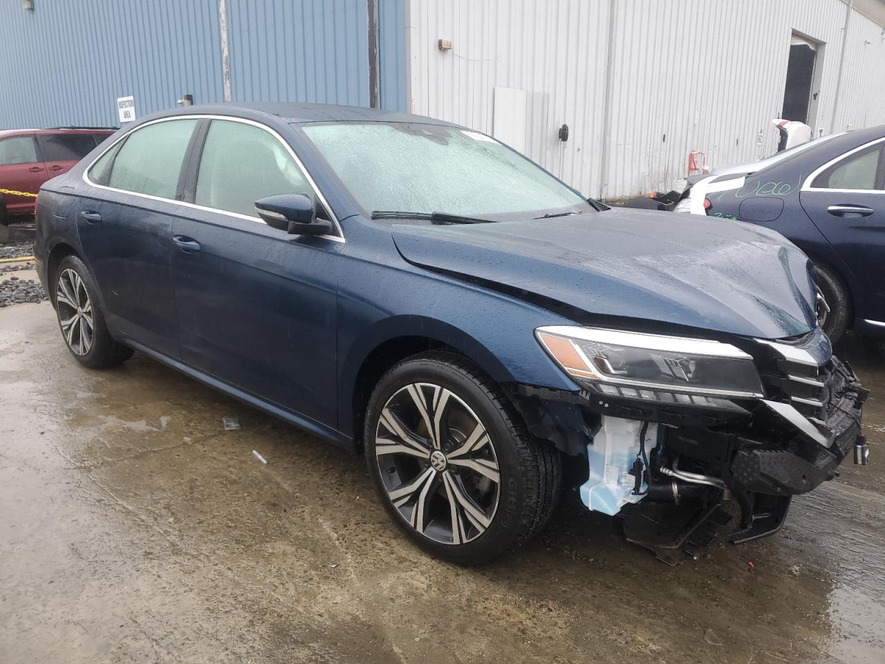 2020 Volkswagen Passat VIN 1VWCA7A31LC021306 Copart auction photo, front end damage thumbnail 4