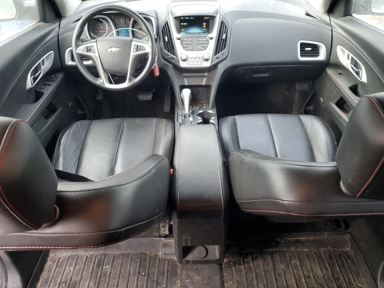 2012 Chevrolet Equinox VIN 2GNALPEK3C1268071 Copart auction photo, front end / side damage thumbnail 8