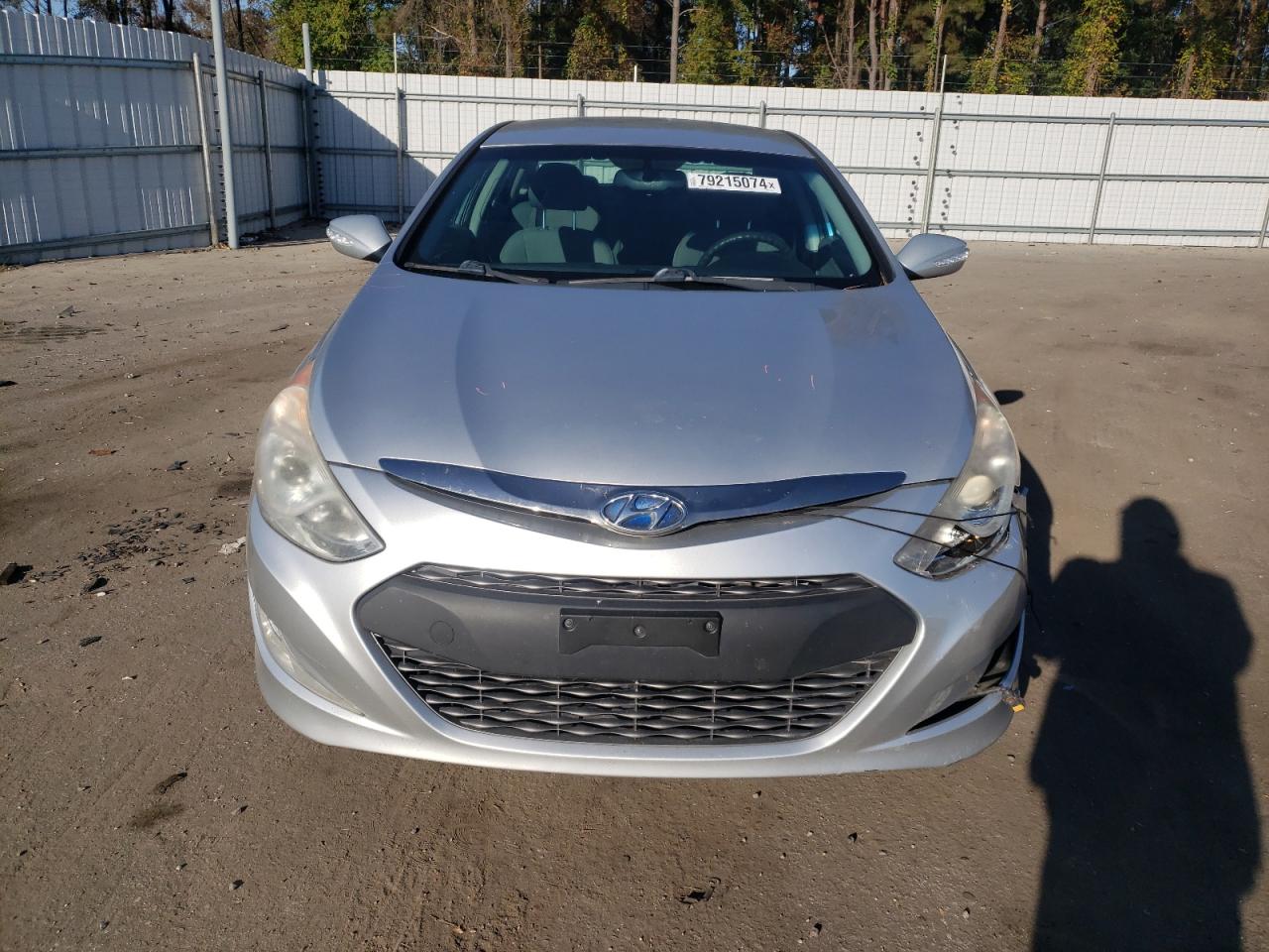 2012 Hyundai Sonata VIN KMHEC4A45CA025895 Copart auction photo, front end damage thumbnail 5