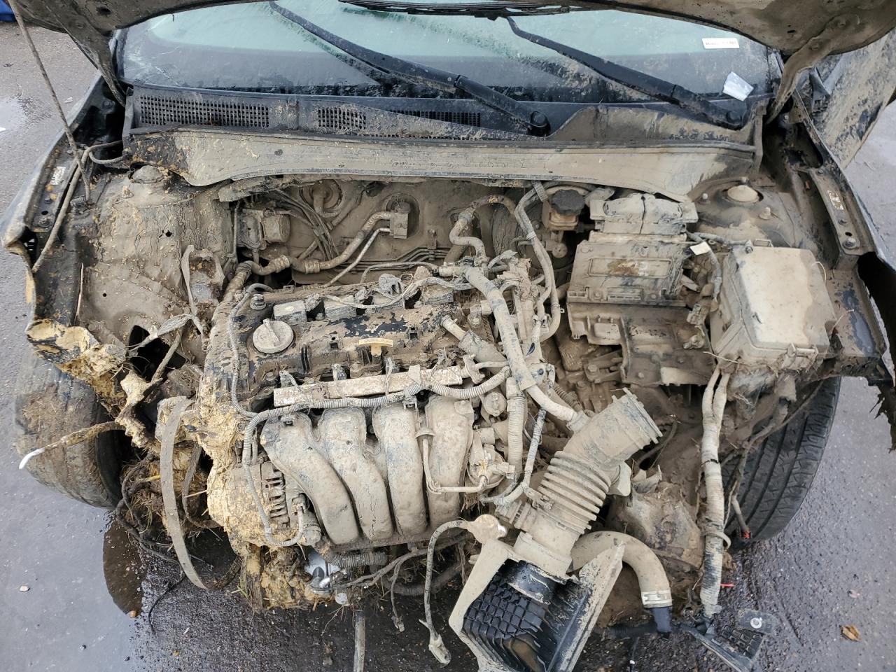 2020 KIA Forte VIN 3KPF24AD3LE155747 Copart auction photo, all over / frame damage damage thumbnail 13