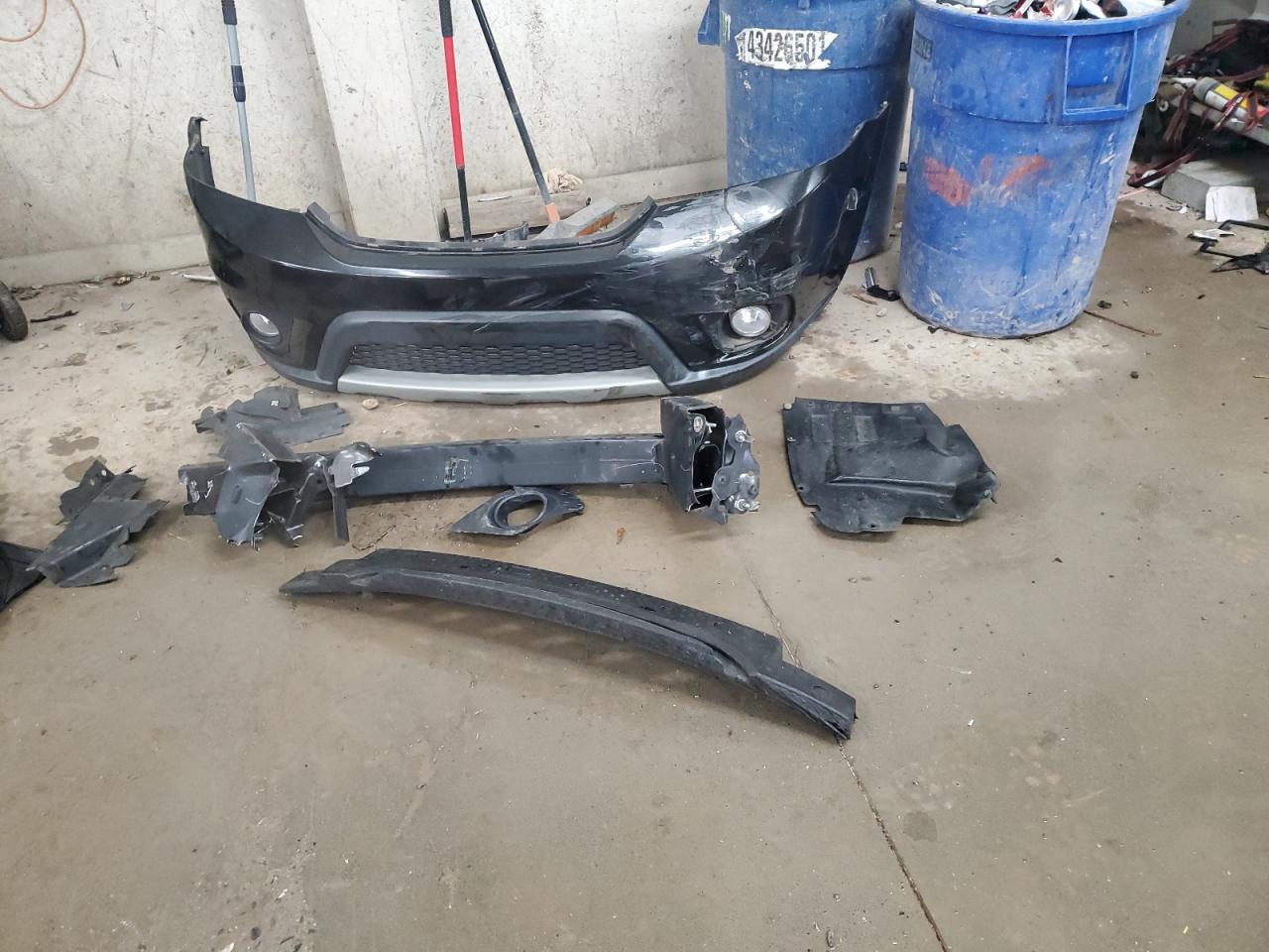 2014 Dodge Journey VIN 3C4PDCBG9ET142520 Copart auction photo, front end / minor dent/scratches damage thumbnail 13