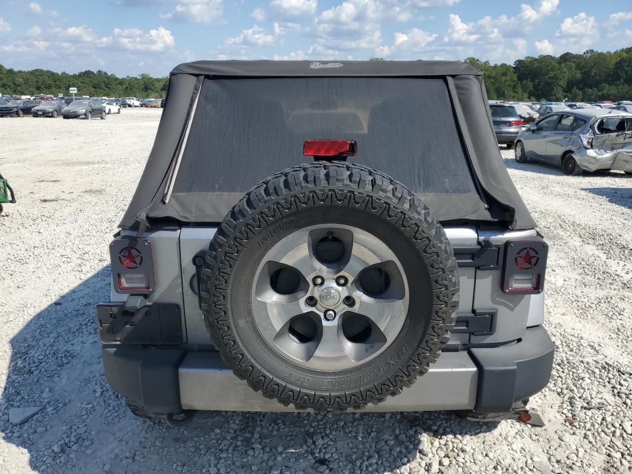 2018 Jeep Wrangler VIN 1C4HJWEG5JL801886 Copart auction photo, front end damage thumbnail 6
