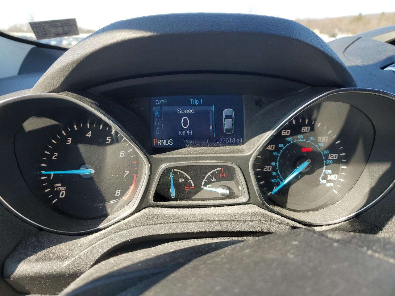 2014 Ford Escape VIN 1FMCU9GX6EUD55789 Copart auction photo, rear end damage thumbnail 9