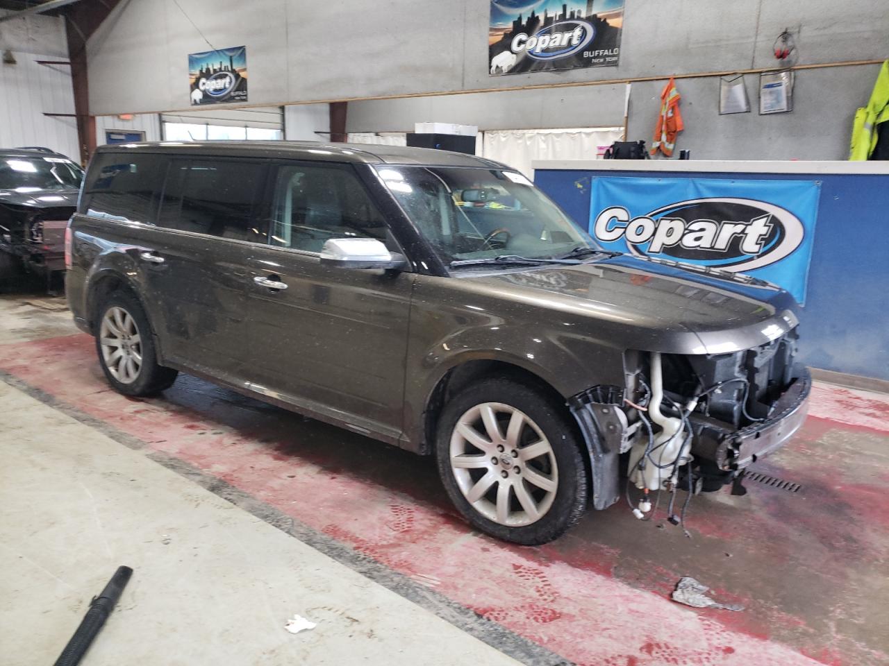 2011 Ford Flex VIN 2FMHK6DC7BBD02855 Copart auction photo, front end damage thumbnail 4