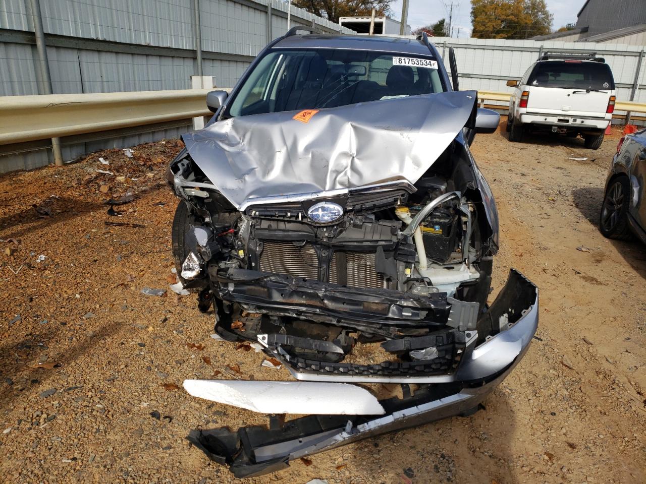 2015 Subaru Forester VIN JF2SJADC6FH594900 Copart auction photo, all over damage thumbnail 5