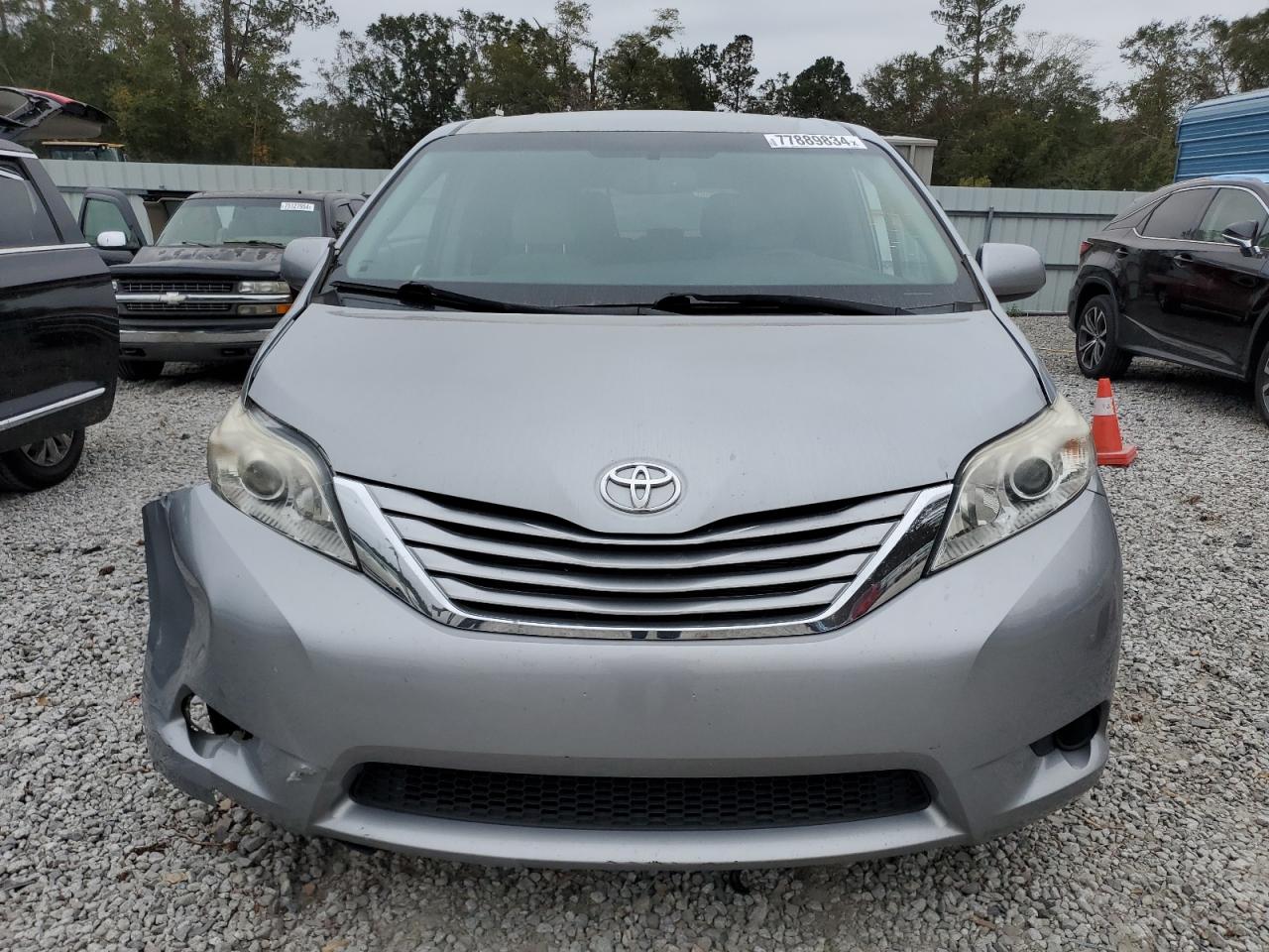 2015 Toyota Sienna VIN 5TDKK3DC0FS623407 Copart auction photo, all over damage thumbnail 5